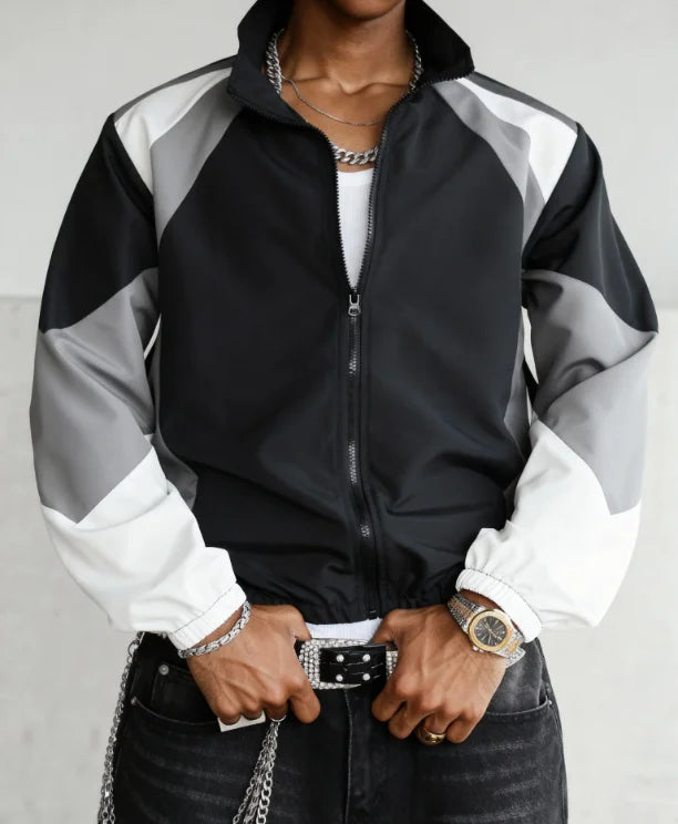 Lightweight Color Block Jacket