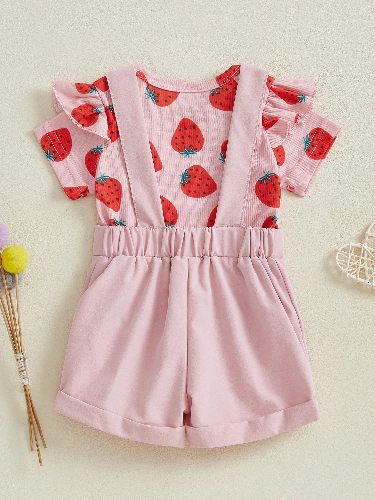 Ruffle Sleeve Toddler Set