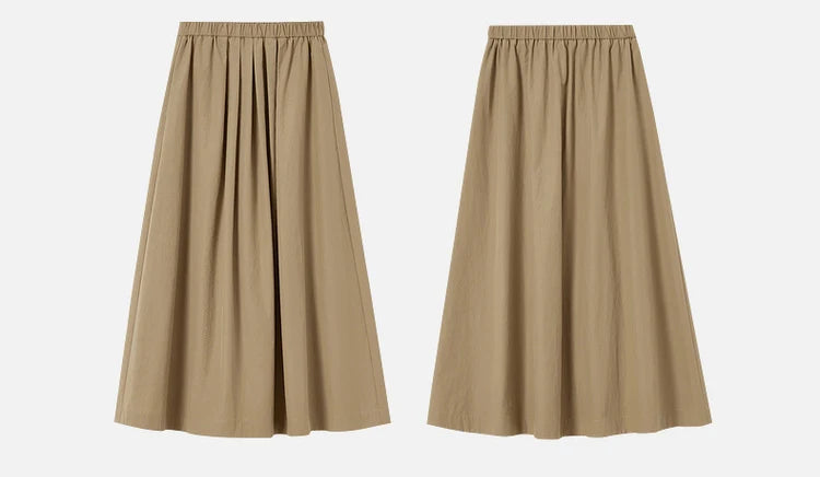 Office Essential A-Line Midi Skirt