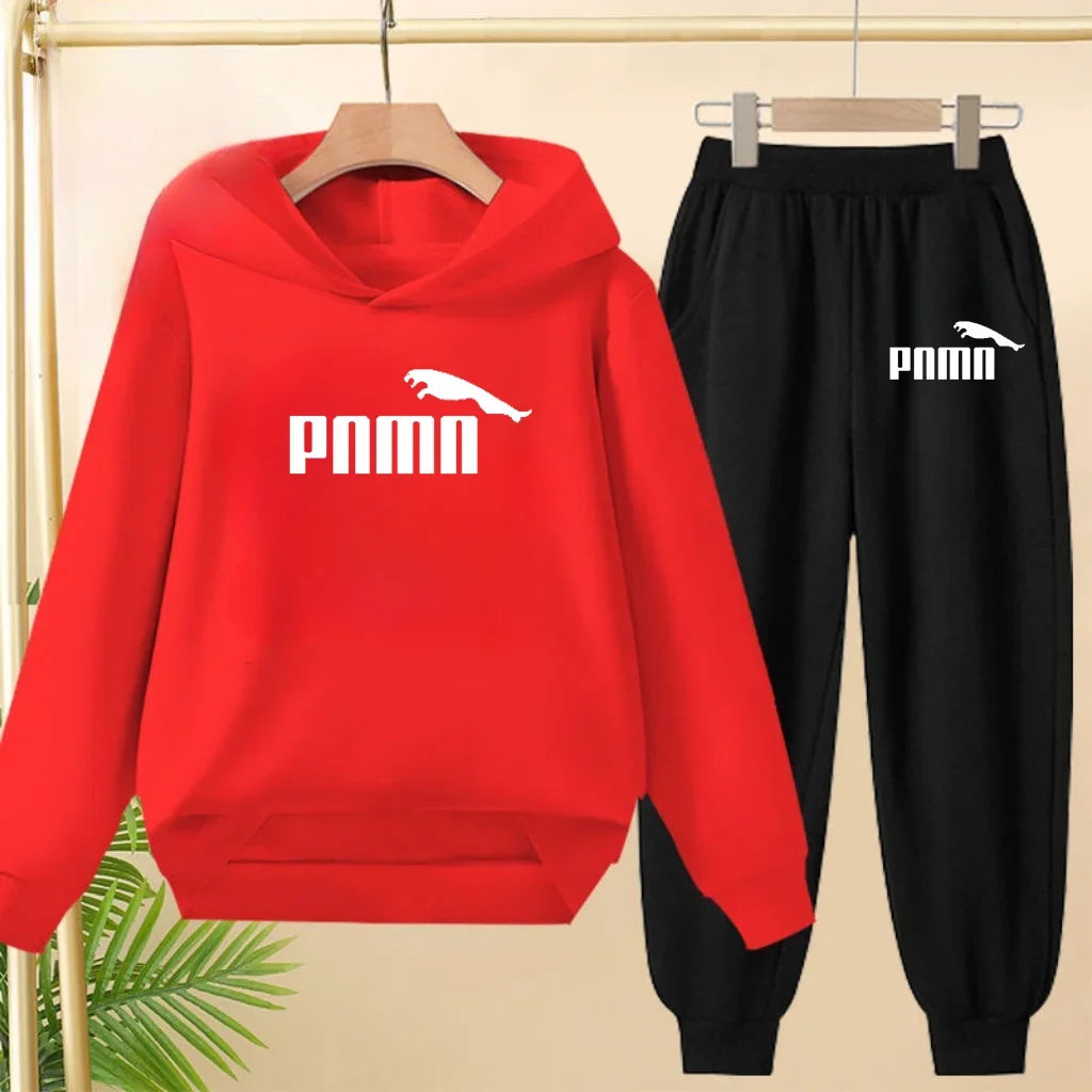 Cartoon Casual Kids Jogging Set