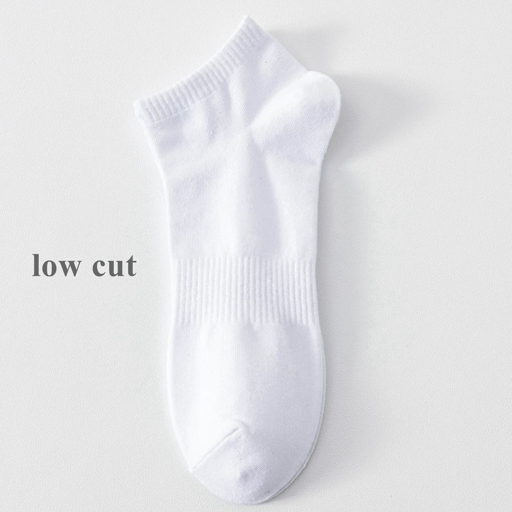 Plus Size Cotton Crew Socks