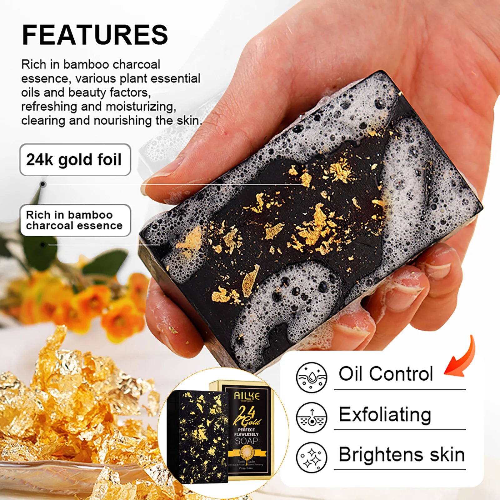 24K Gold Collagen Whitening Care Set