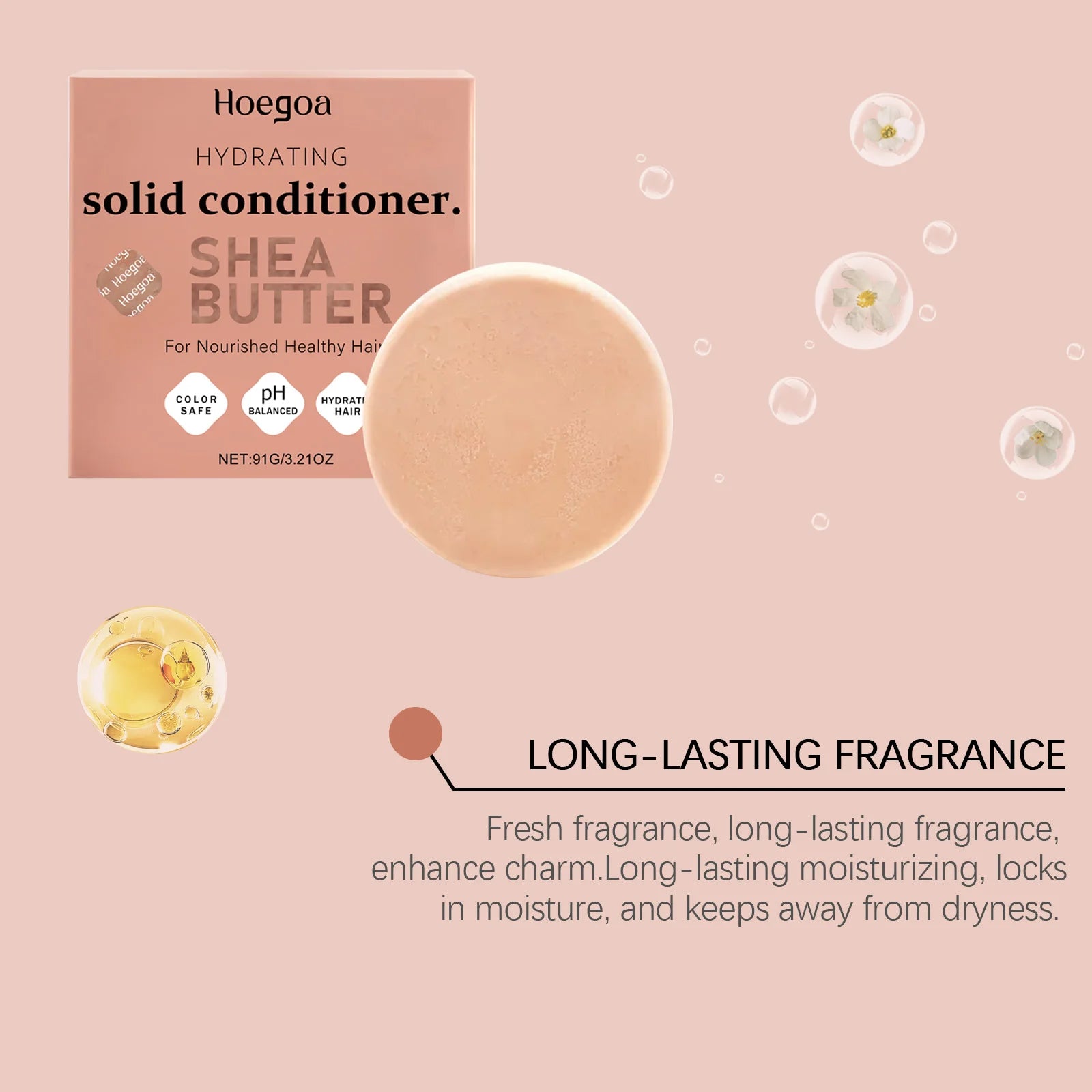 Hair Nourishing Soap Bar Herbal Natural Hair Care Volumizing Scalp Soothing Moisturizing Oil Control Travel Friendly Shampoo