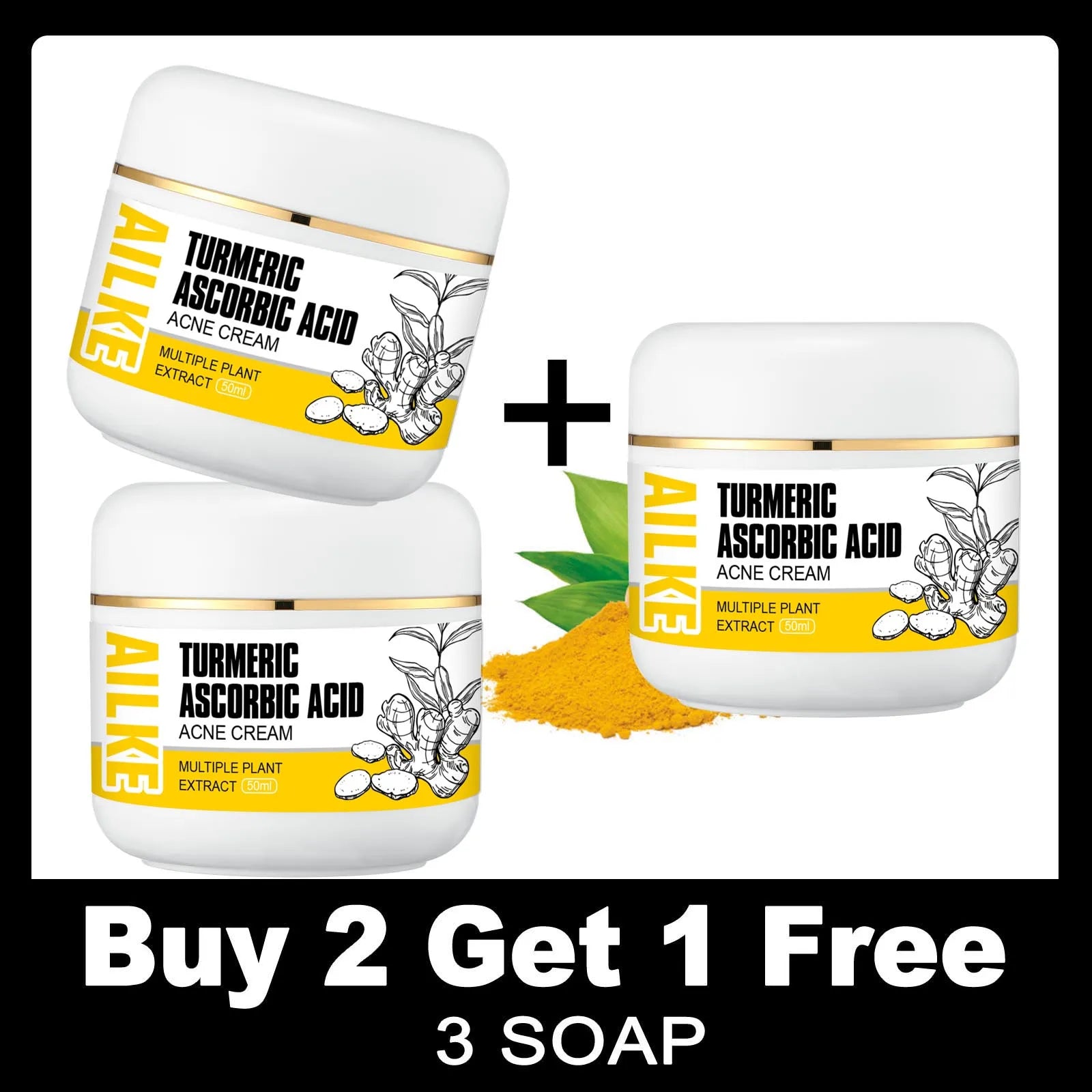Organic Turmeric Brightening Skincare Kit