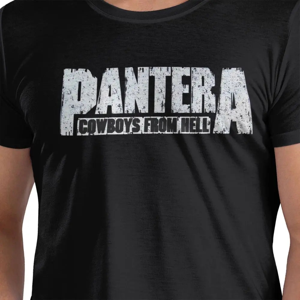 White Band Graphic Cotton Tee