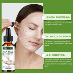 Natural Tea Tree Oil Moisturizing Facial Body Feminine Skin Care Skin Repair Moisturizing Aromatherapy Pure Massage Essential Oi