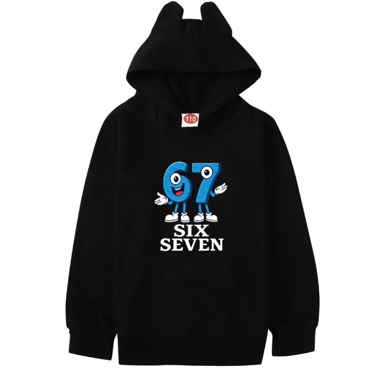 Kids Cat Ears Cartoon Hoodie