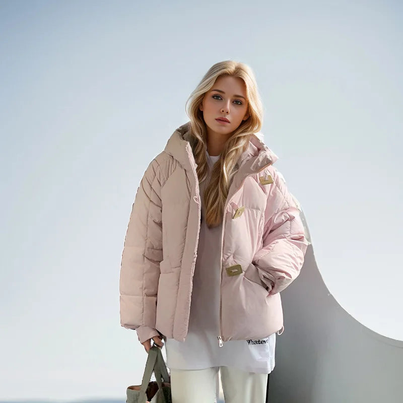 Padded Hooded Winter Cotton Jacket