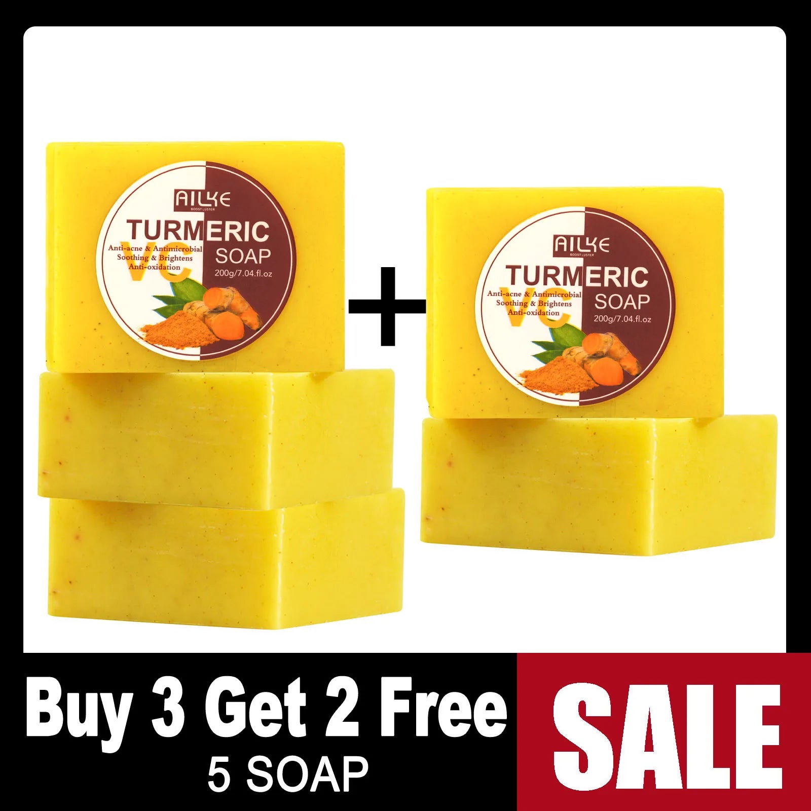 Organic Turmeric Brightening Skincare Kit