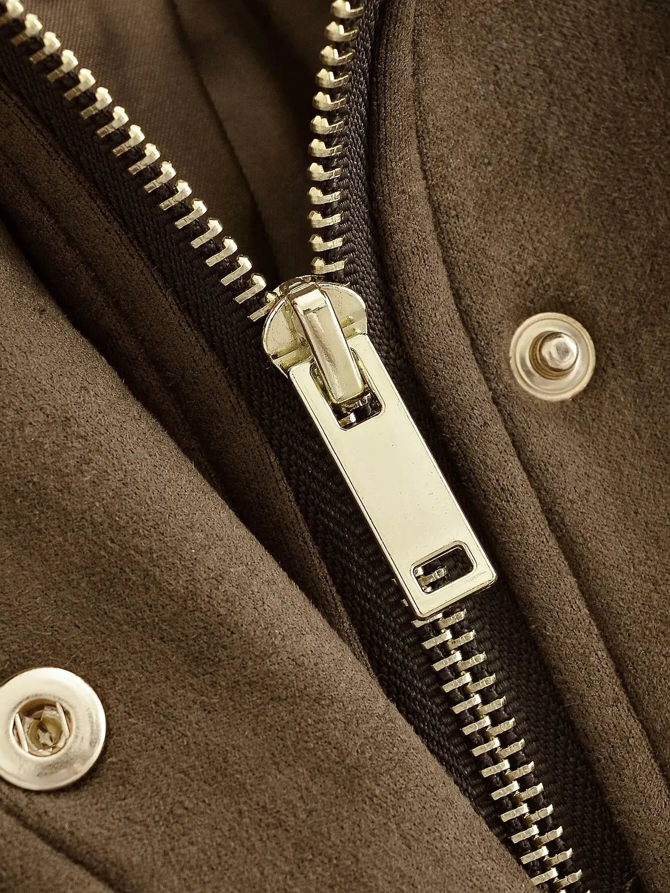 Elegant Hooded Double Breasted Jacket