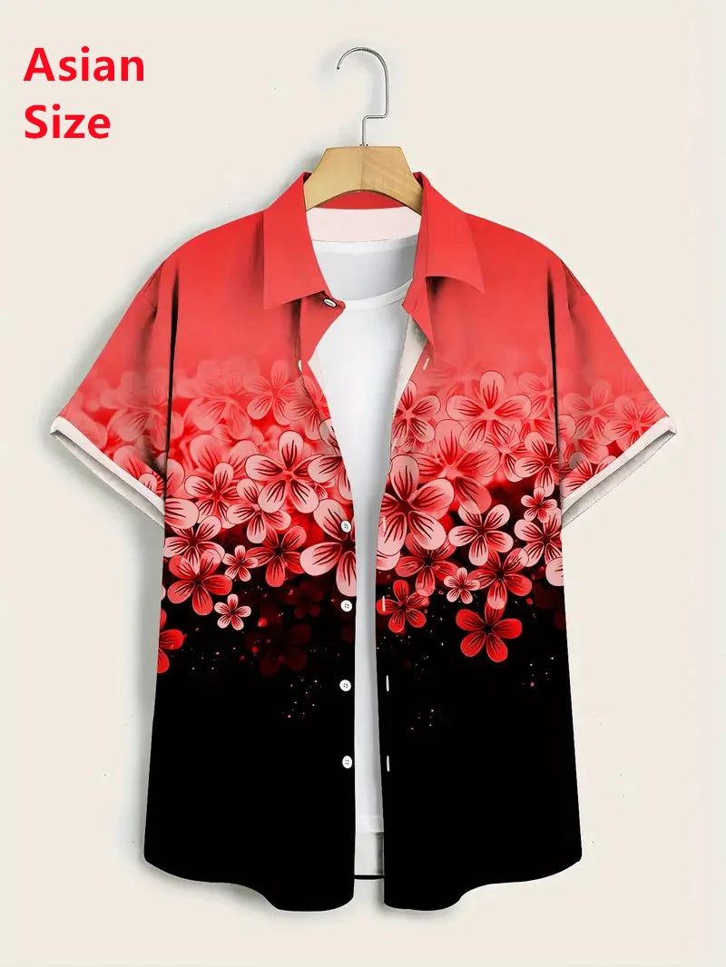 3D Print Beach Vacation Shirt