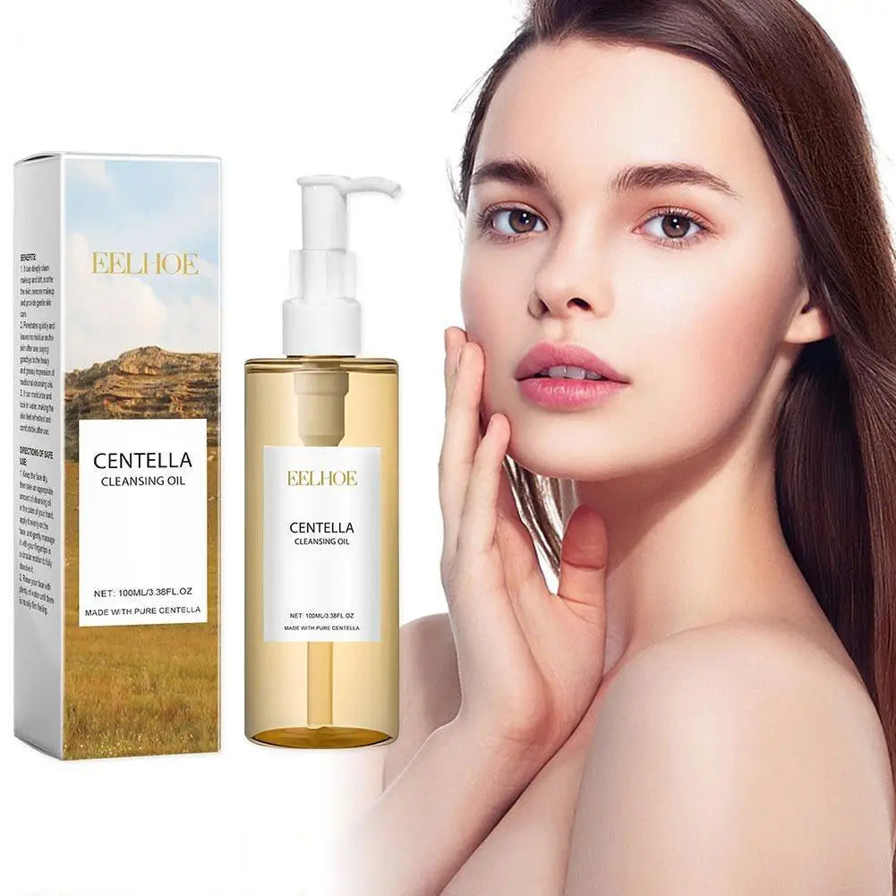 Centella Skincare Set Cleansing Oil Face Wash Serum Barrier Repair Soothing Hydrating Facial Care Kit For All Skin Types Korean