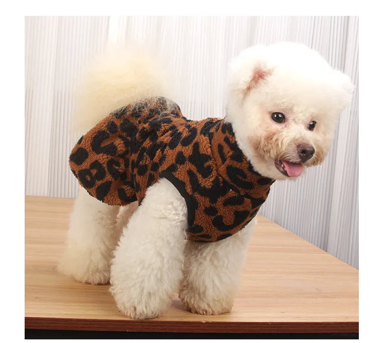 Leopard Print Dog Princess Skirt