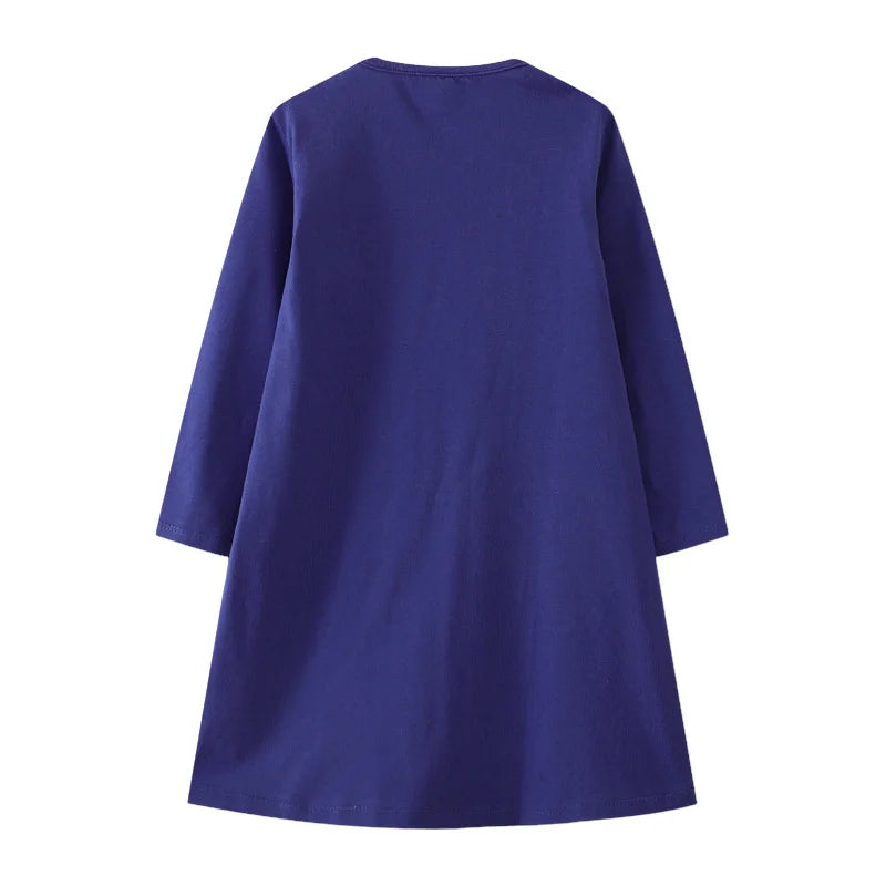 Dancing Animal Polka Girls Dress