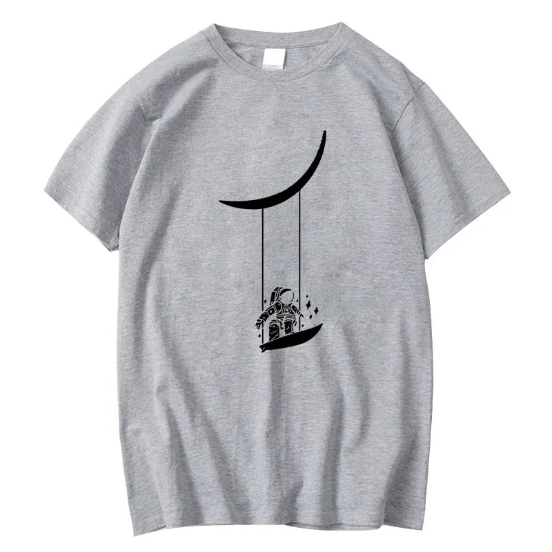 Astronaut Print Cotton Tee