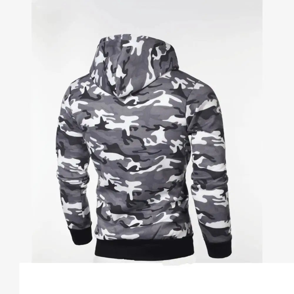 Outdoor Casual Tracksuits Mens Hoodies Military Army Tactical Combat Hoody Pullover Tops Camouflage Hunting Fishing Sweatshirts