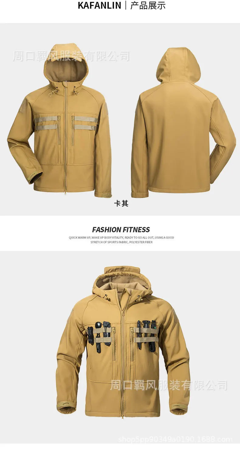 Insulated Waterproof Softshell Jacket
