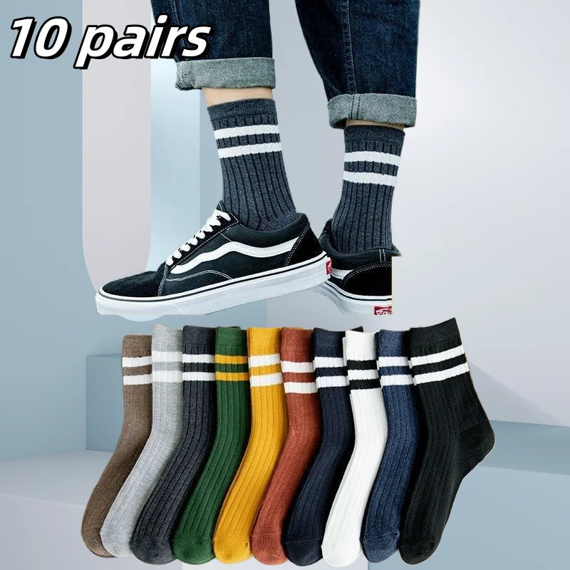 TITLE: Elegant Everyday Mid Calf Socks