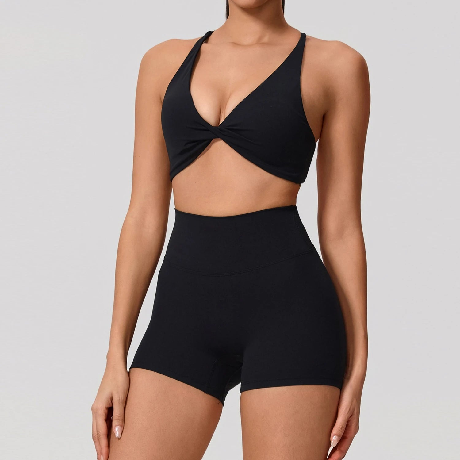 Summer 2PCS Yoga Suit Sports Set Women Quick-Dry Gym Set Women Tracksuit Running Workout Long Sleeve Sports Shirt Yoga Clothing