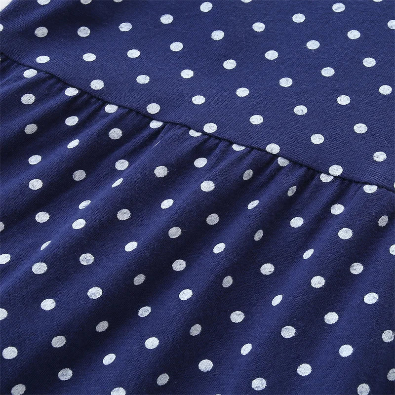 Butterfly Polka Princess Girls Dress