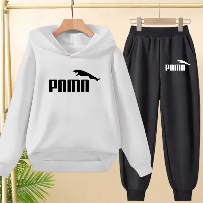 Cartoon Casual Kids Jogging Set