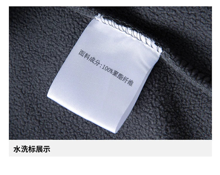 2025 Men Sweatshirt Turtleneck Half Button Pullover Male Polar Fleece Casual Basic Elegant Work Wear Winter Autumn Warm Jacket