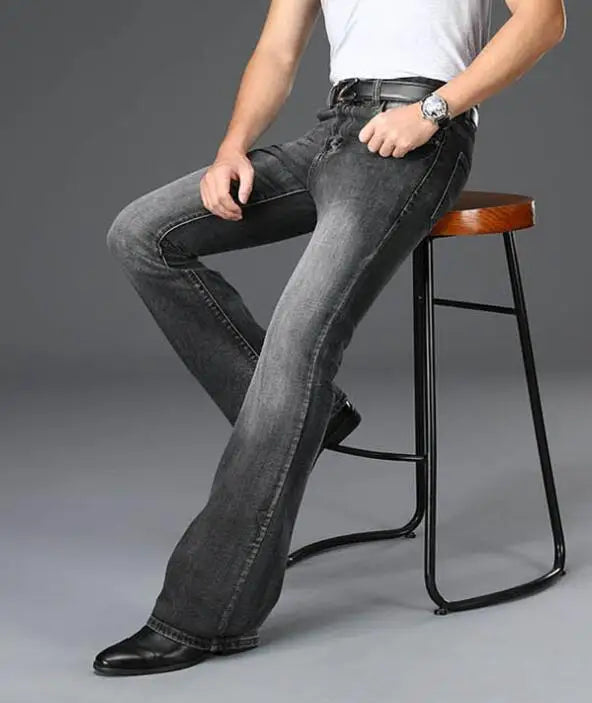 Flared Jeans Loose Men Jeans