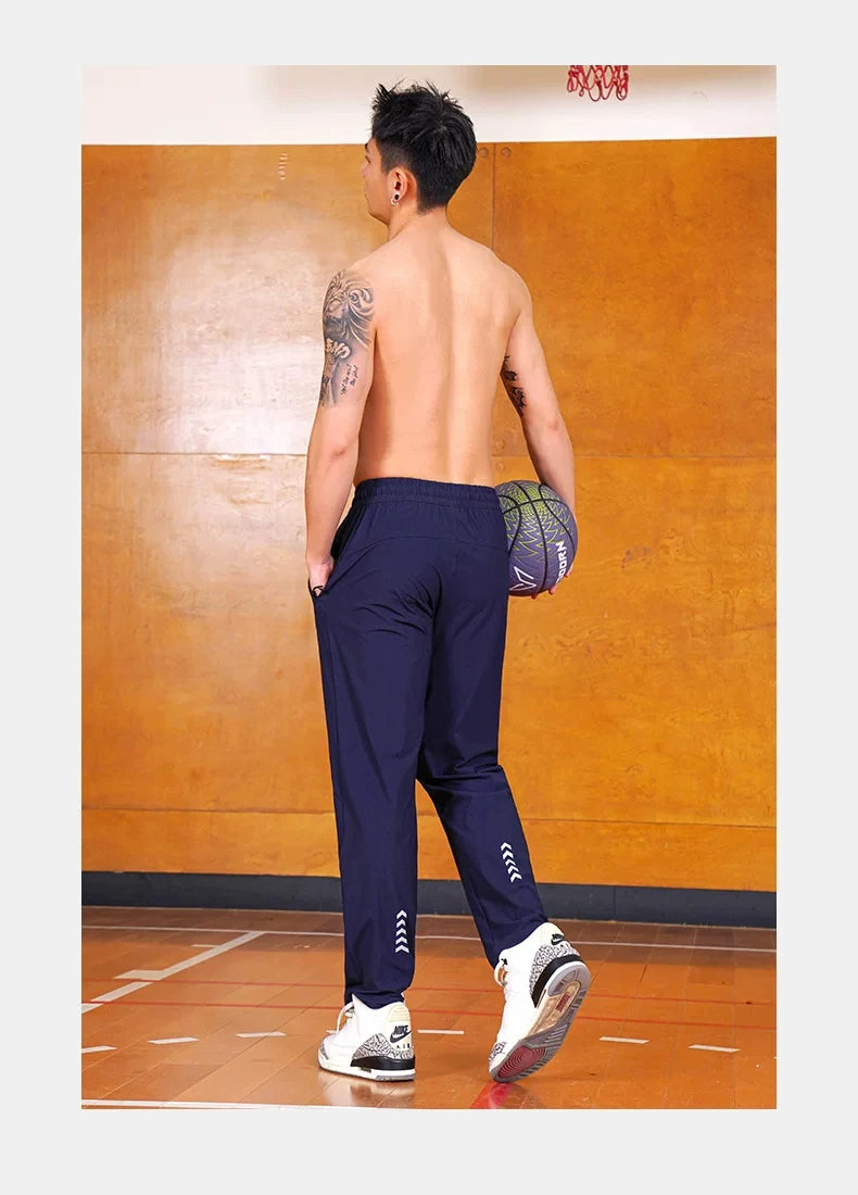 Sport Jogging Pants Men Casual Sportswear Football Joggers Sweatpants Gym Clothing Workout Male Tracksuit Running Trouser