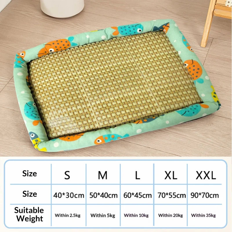 Pet summer cooling mats dog beds cat beds cooling and durable pet beds pet accessories pet supplies pet items