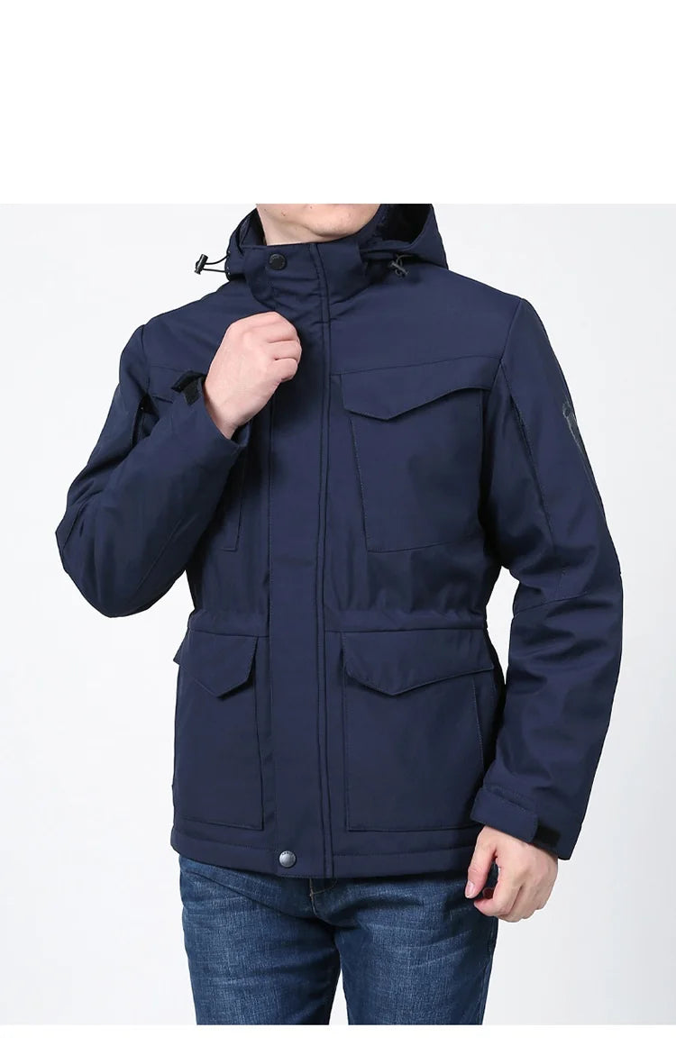 Waterproof Hooded Tactical Field Jacket