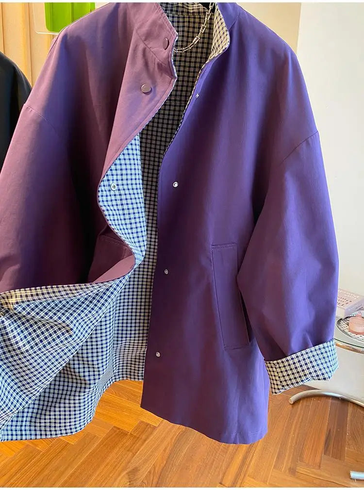 Casual Loose Windbreaker Trench Coat