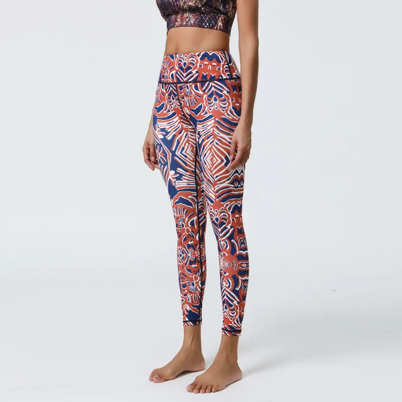 1PC Leggings Sport Women Fitness Seamless Print Yoga Pants Leggings for Fitness Running Sports Pants Fitness Slim Gym Leggings
