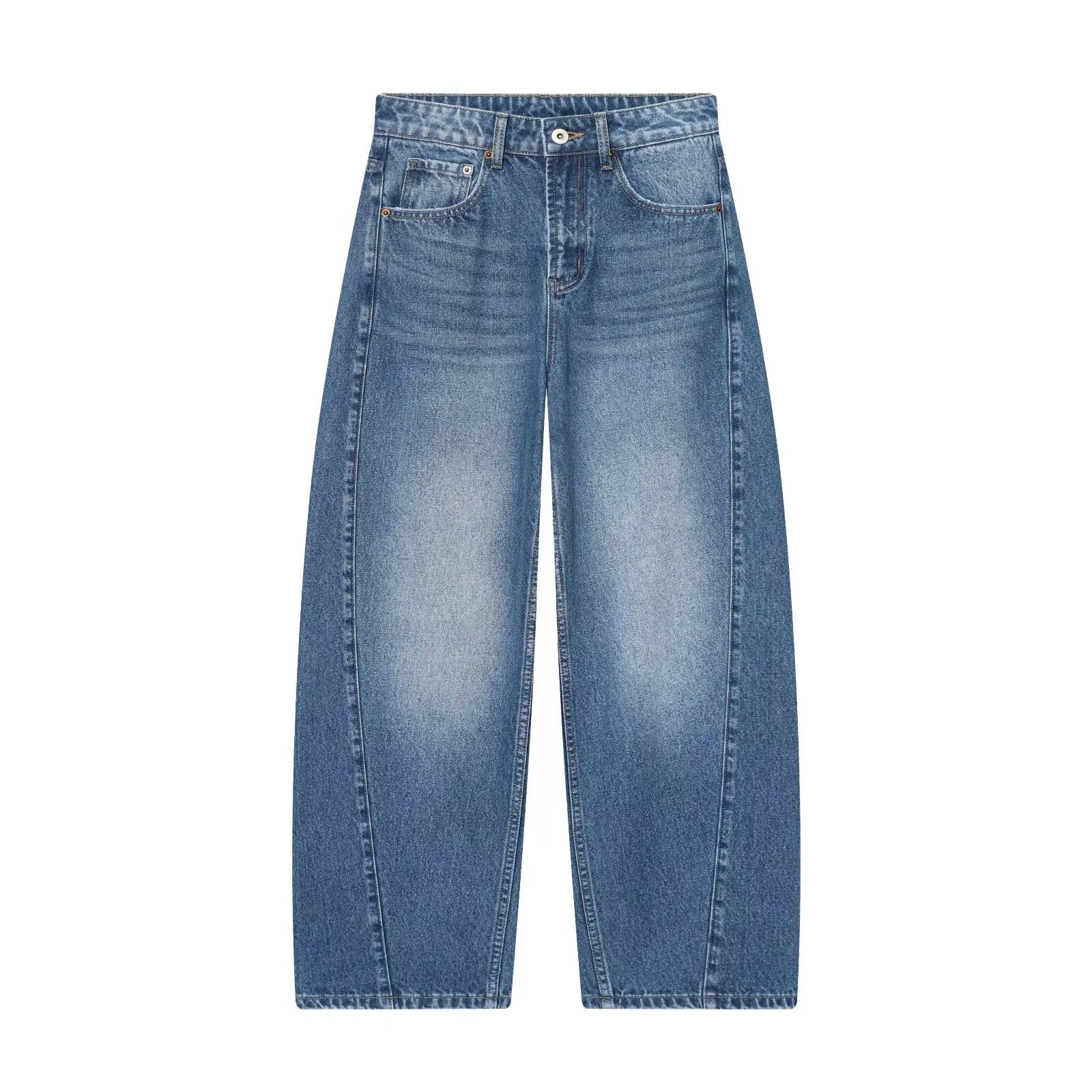 Baggy Straight Denim Street Jeans