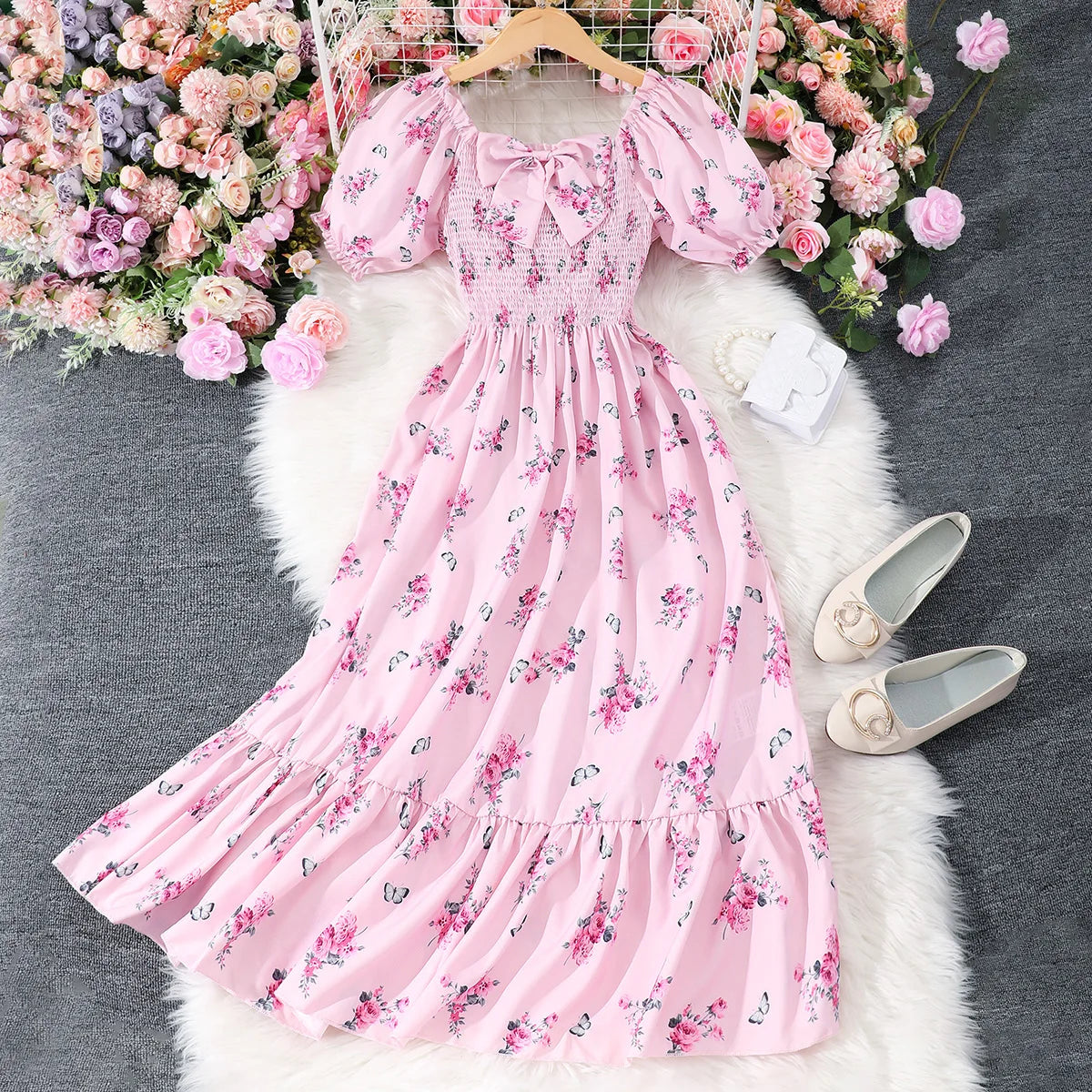 Floral Summer Teen Girls Dress