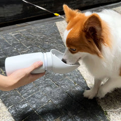 Pet Travel Folding Water Cup Silica Gel Mini Walking Dog Outdoors Large Capacity Pocket For Dog Go Out Pet Supplies Accessories