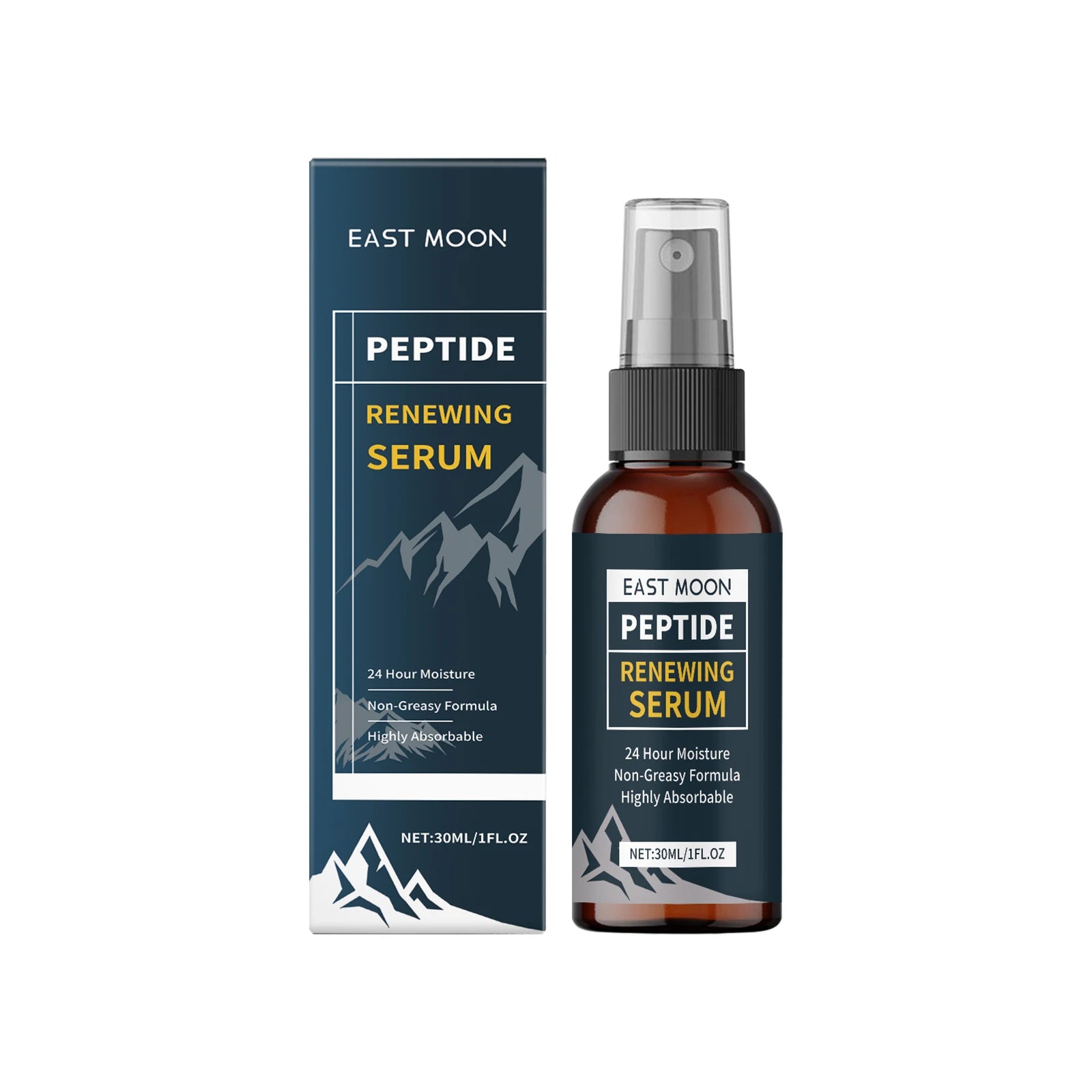 Men Renewing Serum Spray Hydrating & Firming Face Essence Wrinkle Reduction Shrink Pores Smoothing Tightening Skin Care