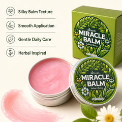 Natural Herbal Miracle Balm 30g Soothing Relief Dry Skin Hydrating Repair Body Care Cream Easy To Apply