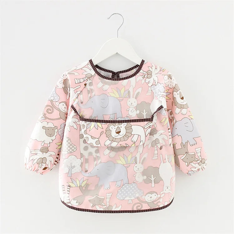 Waterproof Long Sleeve Baby Bib