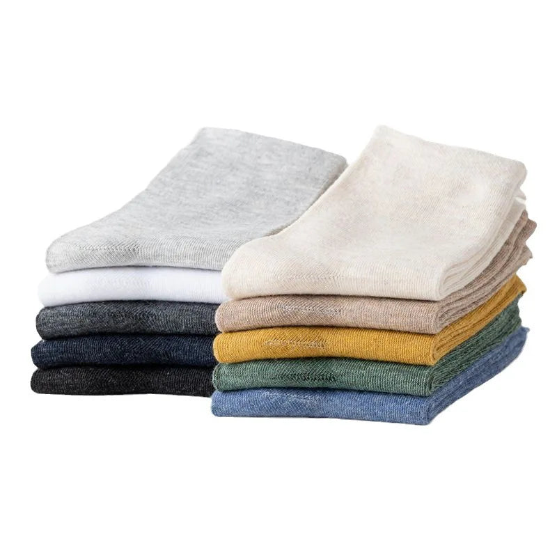 Breathable Cotton Ankle Sock Set