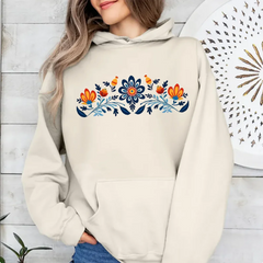 Washed Graphic Oversized Hoodie Women