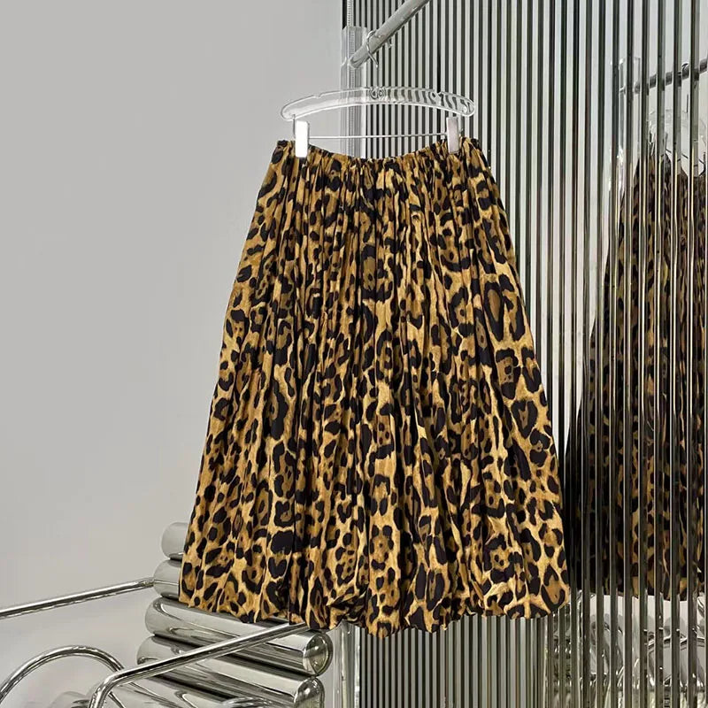 Women's Skirt, Casual Vintage Versatile Midi Skirt, High Quality Skirt, 2026, New, Y2K