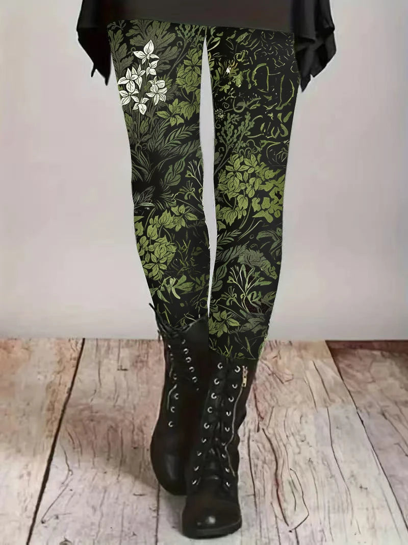 Women's Spring and Autumn Fashionable and Elegant Casual Leggings