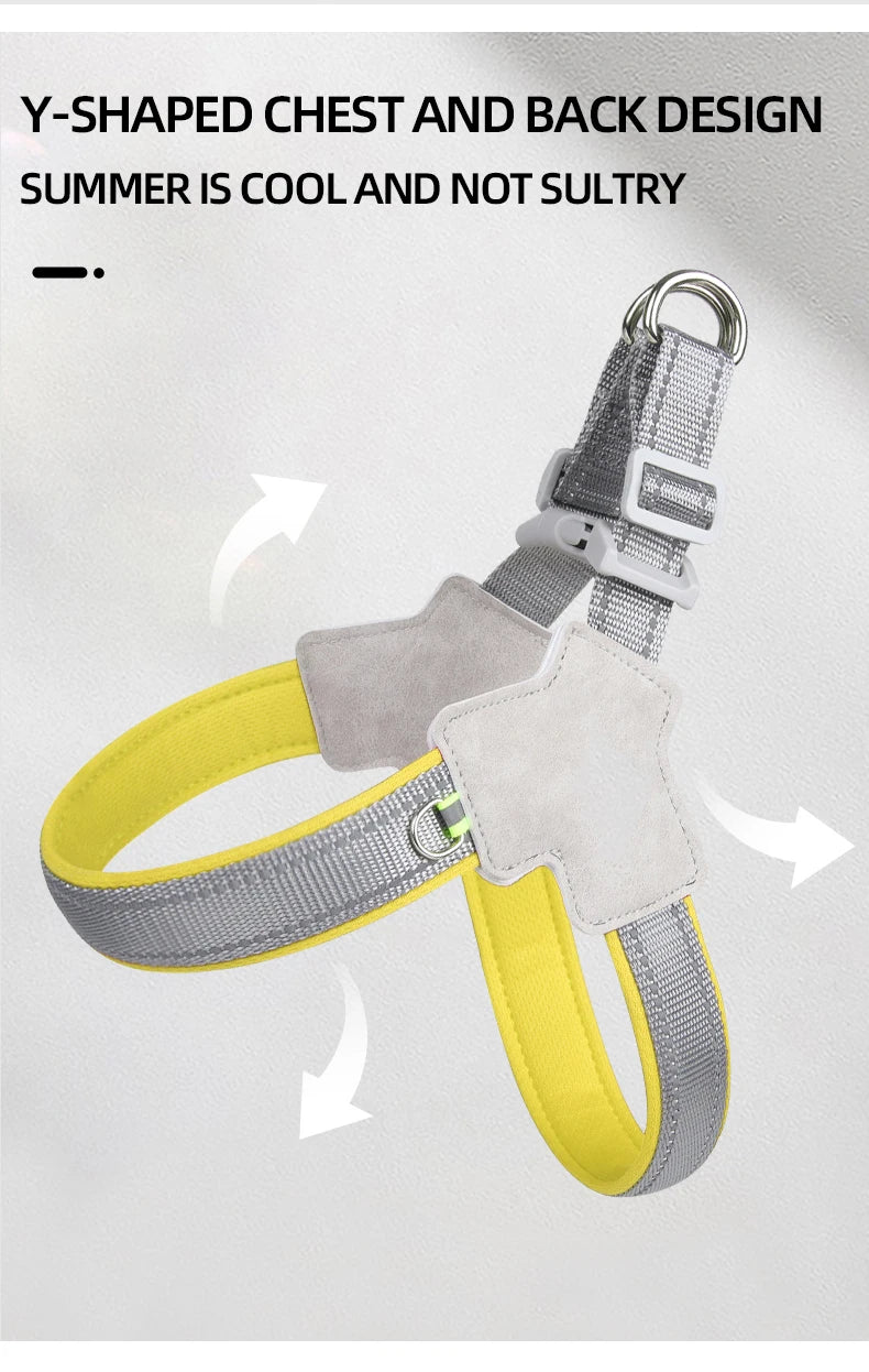 No-Pull Reflective Vest Harness