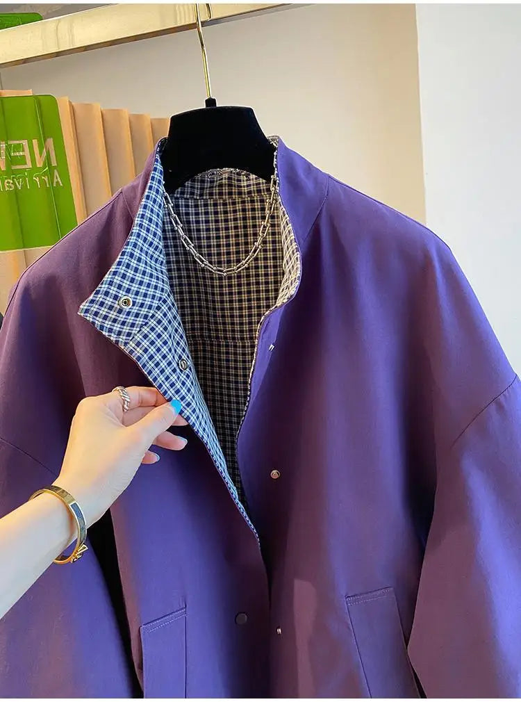 Casual Loose Windbreaker Trench Coat