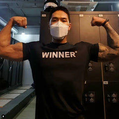 Men Muscle Shirt Slim Fit Bodybuilding Tshirt Men Workout Fitness Shirts Top Tees