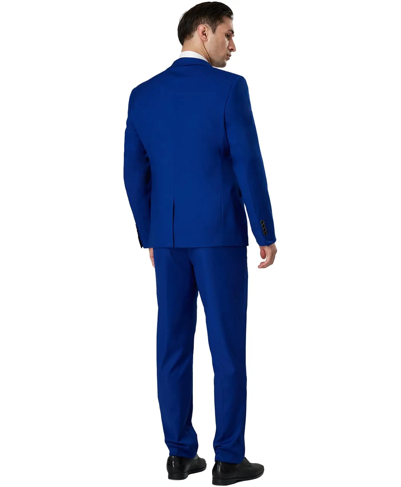 Men’s Regular-Fit Formal Suit Set – Tuxedo Jacket & Trousers