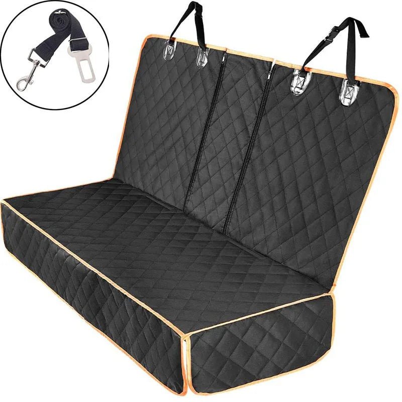Dog Car Seat Cover Pet Travel Carrier Mattress Waterproof Dog Car Seat Protector With Middle Seat Armrest For Dogs