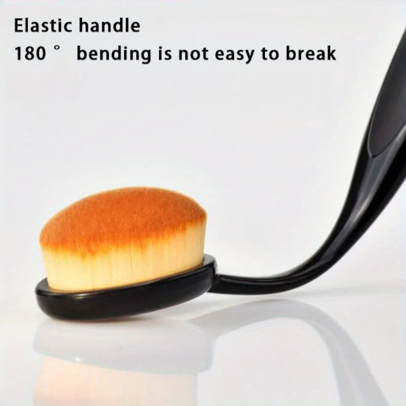 1PCS Large Foundation Brush Toothbrush Shape Makeup Make Up Tool Get Fast Even Application of Creams and Powders Cosmetic