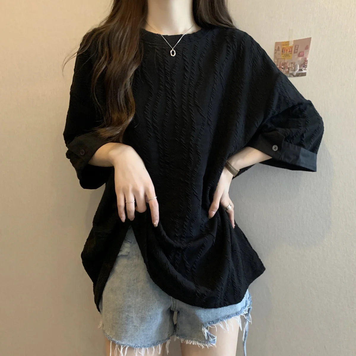 Loose Korean Casual Tee Women