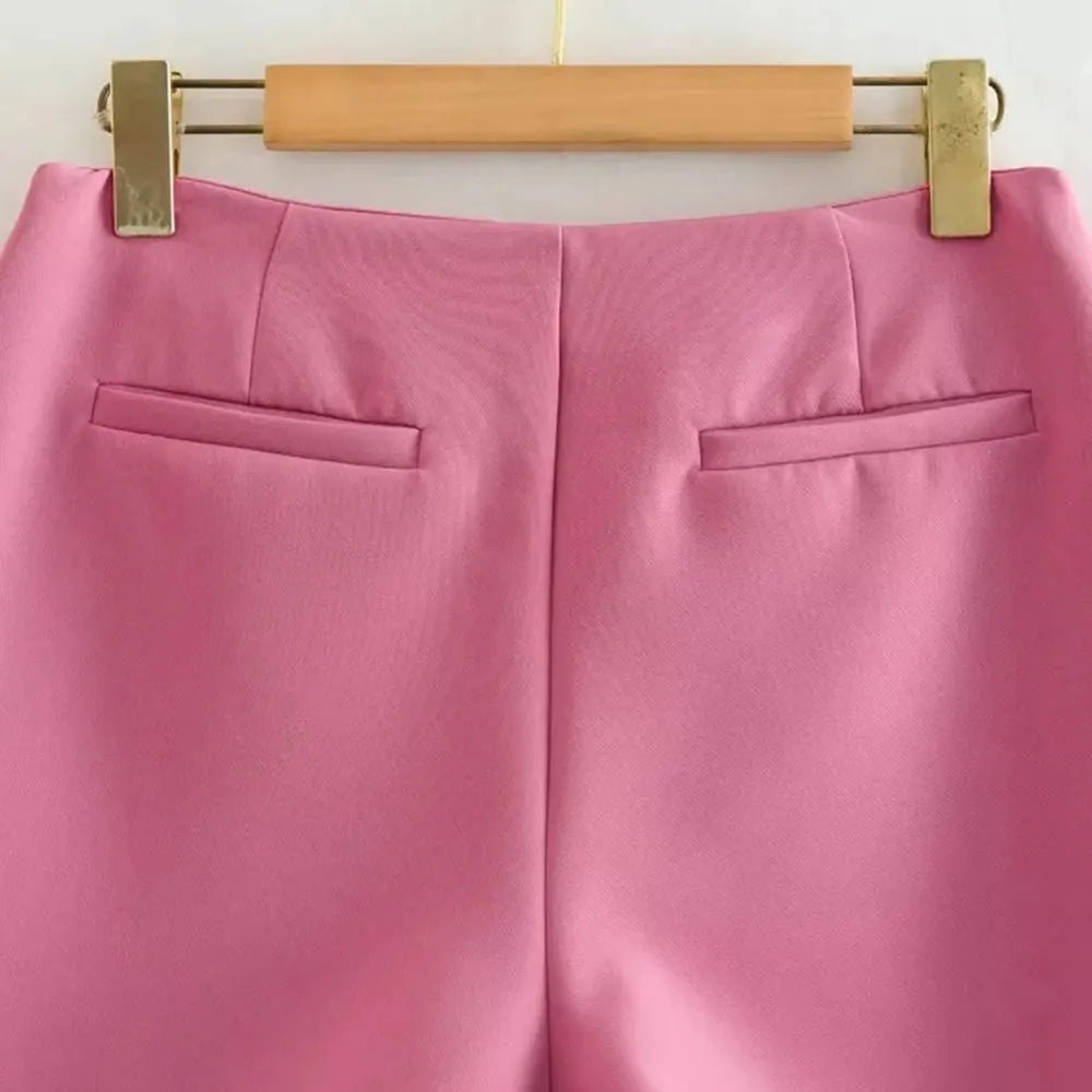 Vintage Pareo Style High Waist Skort